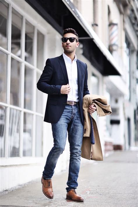 sport coat with jeans and gucci loafers|wearing sports jacket with jeans.